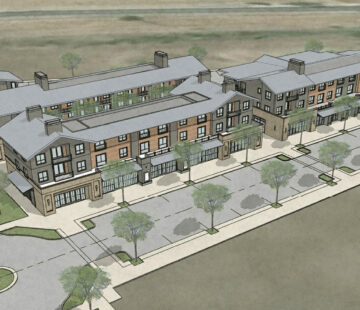 Comstock Apartments Render Drawing