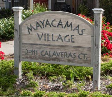 mayacamas village exterior sign photo