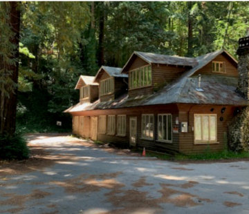Photo of George's Hideaway before construction began.
