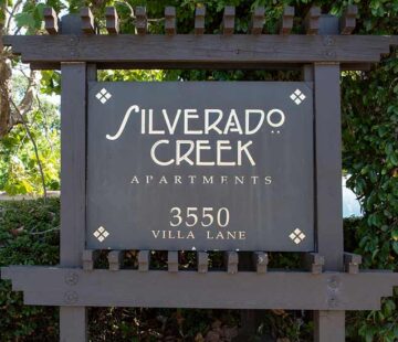 silverado creek apartments sign photo