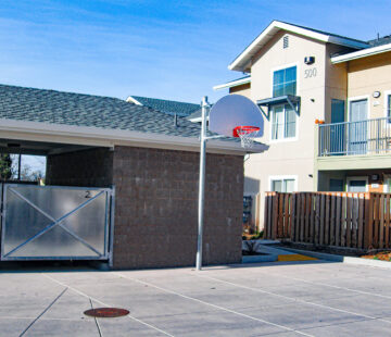 windsor redwoods basketball court photo