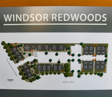 windsor redwoods site map photo