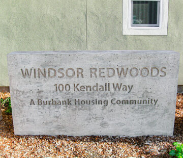 windsor redwoods sign photo